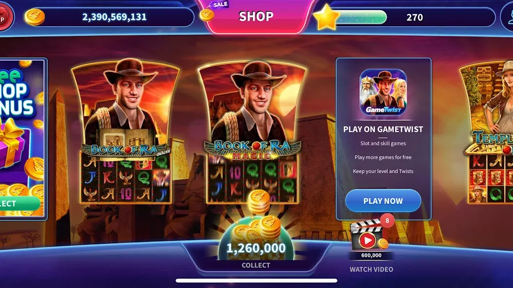 Book of Ra™ Deluxe Slot (Бук оф Ра Делюкс Слот)  [МОД Mega Pack] Screenshot 2