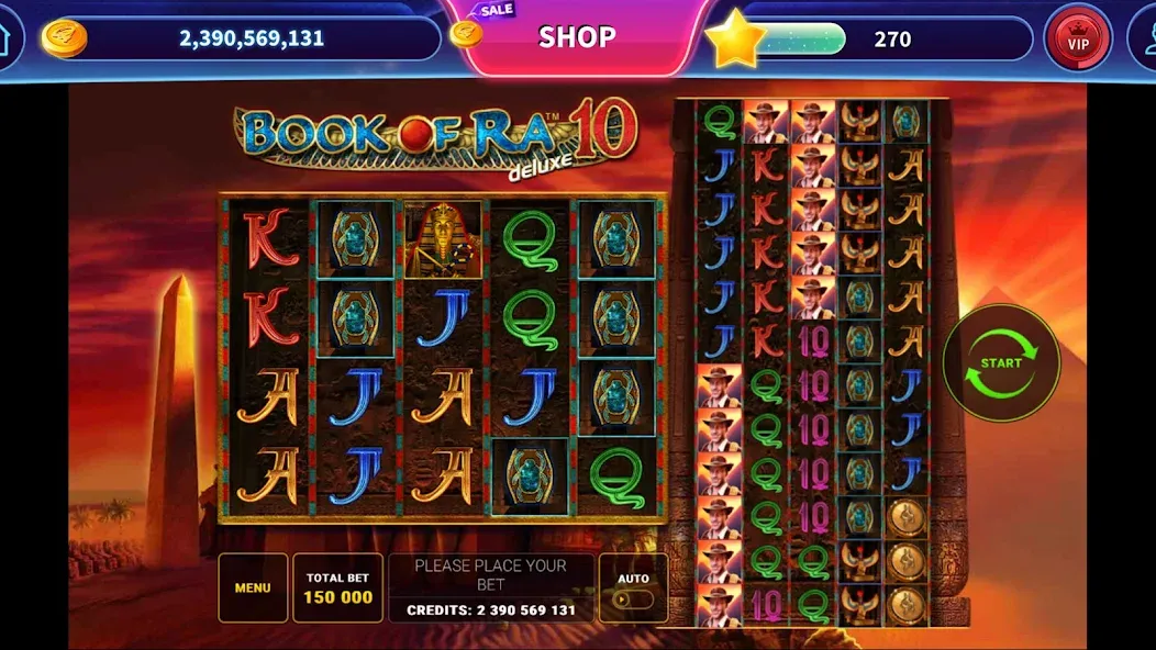 Book of Ra™ Deluxe Slot (Бук оф Ра Делюкс Слот)  [МОД Mega Pack] Screenshot 4