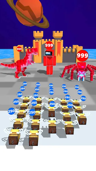 Craft Battle: Card Fight (Крафт Баттл)  [МОД Unlimited Money] Screenshot 5