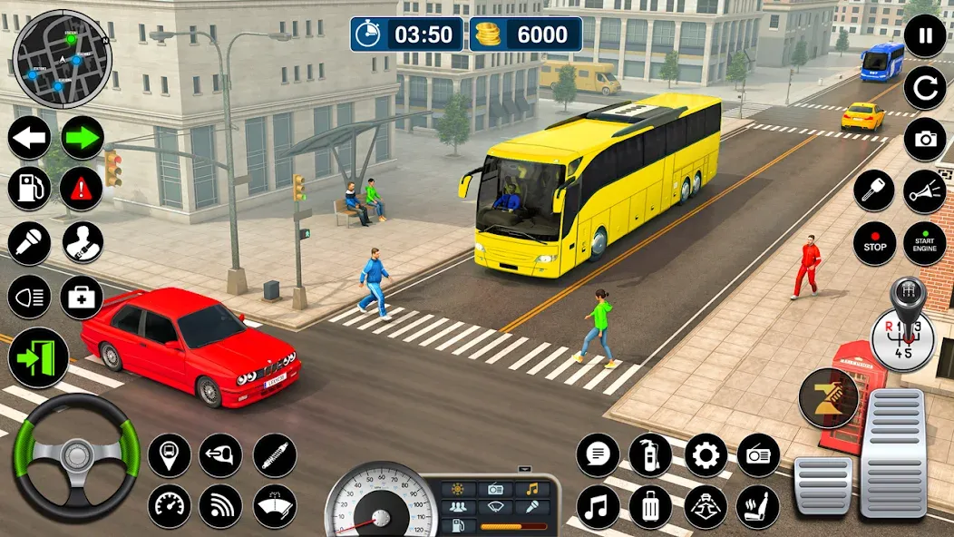 Bus Simulator Game: Coach Game  [МОД Menu] Screenshot 4