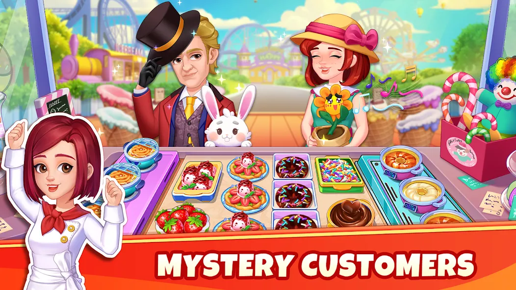 Cooking Wonder-Restaurant Game (Кукинг Вондер)  [МОД Mega Pack] Screenshot 4