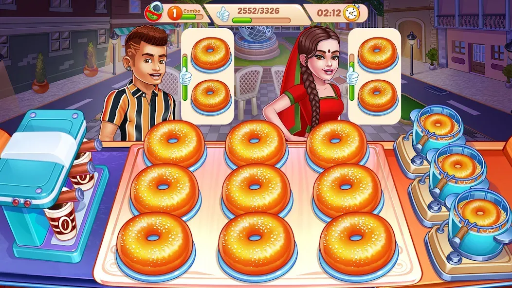 American Cooking Star Games (Американская звезда кулинарии)  [МОД Много денег] Screenshot 1