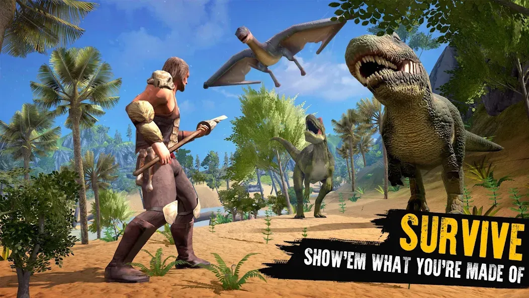 Jurassic Survival Island (Джурастик Сурвайвал Айленд)  [МОД Все открыто] Screenshot 1