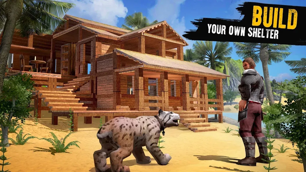 Jurassic Survival Island (Джурастик Сурвайвал Айленд)  [МОД Все открыто] Screenshot 3