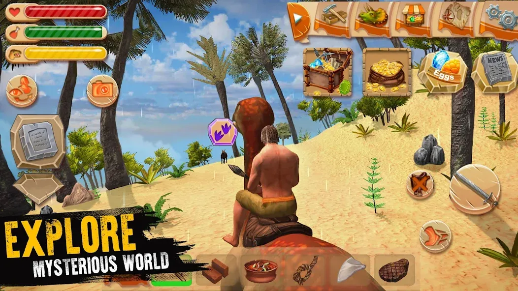 Jurassic Survival Island (Джурастик Сурвайвал Айленд)  [МОД Все открыто] Screenshot 5