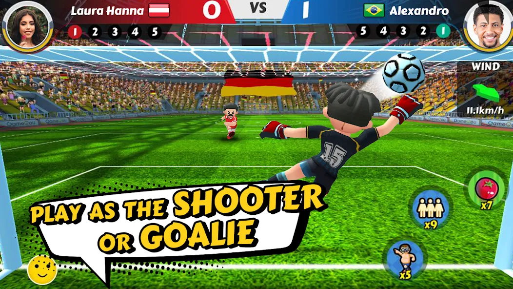 Perfect Kick 2 - Online Soccer (Пэрфект Кик2)  [МОД Много денег] Screenshot 2