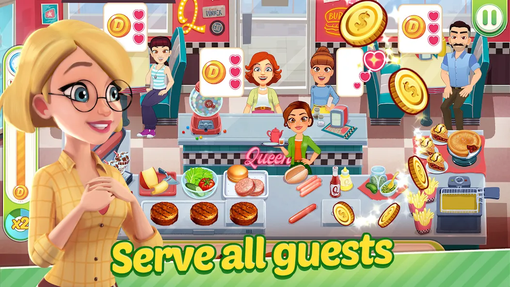 Delicious World - Cooking Game (Делишес Ворлд)  [МОД Unlimited Money] Screenshot 3