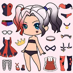 Скачать взлом Doll Dress Up - Makeup Games  [МОД Menu] - полная версия apk на Андроид