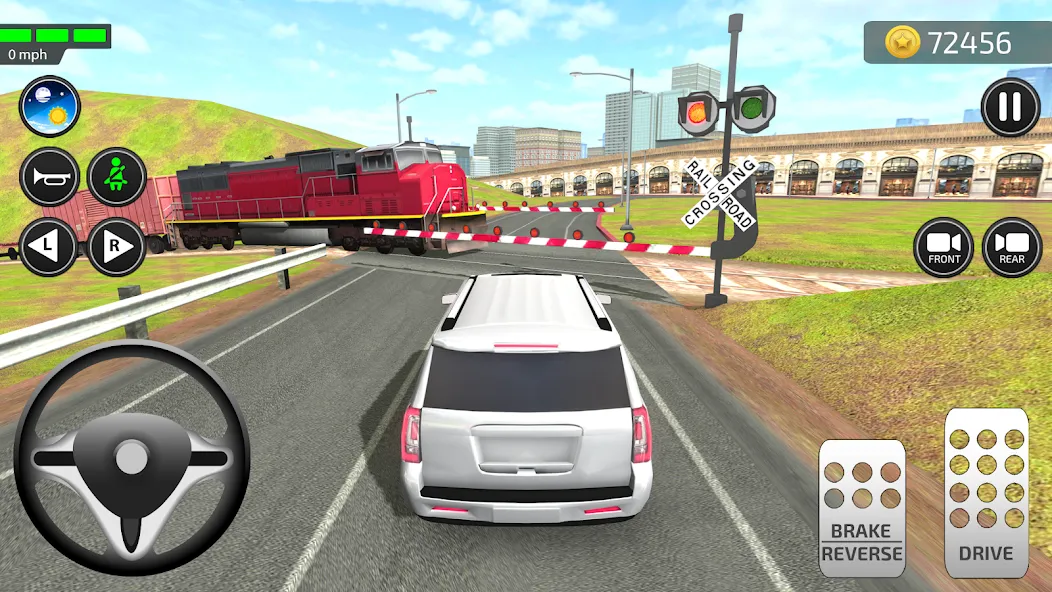 Driving Academy Car Simulator  [МОД Unlocked] Screenshot 1