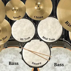 Скачать взлом Drum kit (Drums) free  [МОД Много денег] - полная версия apk на Андроид