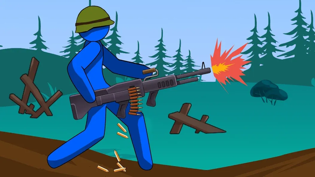 Stickman History Battle (Стикмен История Битва)  [МОД Меню] Screenshot 2