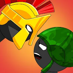 Взлом Stickman History Battle (Стикмен История Битва)  [МОД Меню] - полная версия apk на Андроид