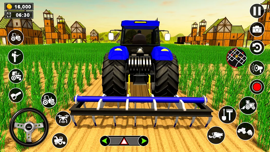 Real Tractor Driving Simulator (Реальный симулятор вождения трактора)  [МОД Много монет] Screenshot 3