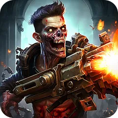 Взлом Zombie Hunter - Shooting Game (Зомби Хантер)  [МОД Mega Pack] - стабильная версия apk на Андроид