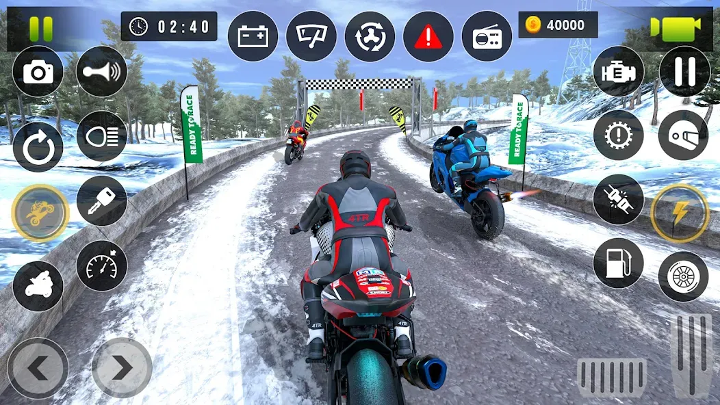 Bike Racing Games - Bike Game (Байк Рейсинг Геймс)  [МОД Mega Pack] Screenshot 3