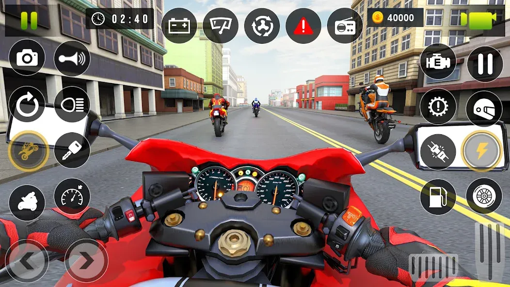 Bike Racing Games - Bike Game (Байк Рейсинг Геймс)  [МОД Mega Pack] Screenshot 4