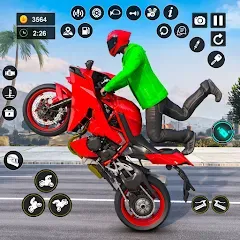 Скачать взломанную Bike Racing Games - Bike Game (Байк Рейсинг Геймс)  [МОД Mega Pack] - стабильная версия apk на Андроид