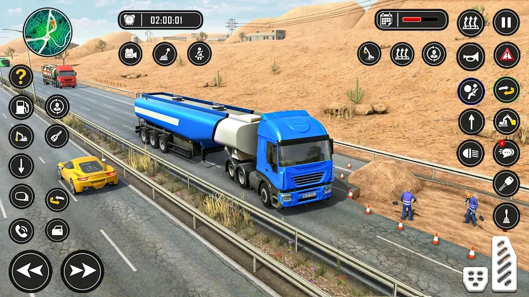 Truck Simulator - Truck Games (Трак Симулятор)  [МОД Menu] Screenshot 1