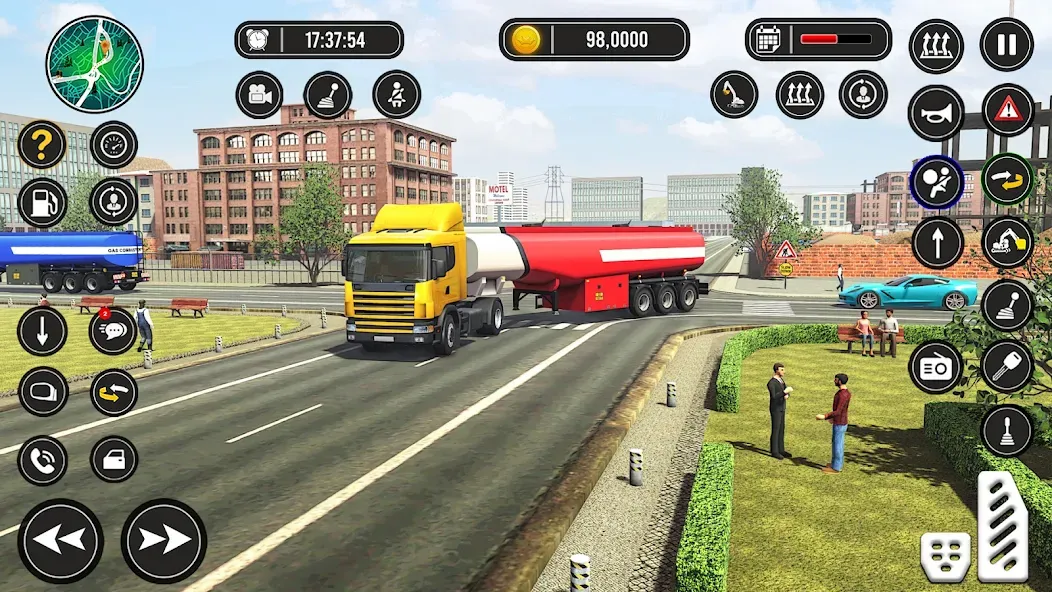 Truck Simulator - Truck Games (Трак Симулятор)  [МОД Menu] Screenshot 4