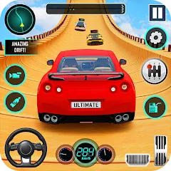 Скачать взлом Racing Car Stunt | Stunt Race (Рейсинг Кар Стант)  [МОД Unlocked] - стабильная версия apk на Андроид