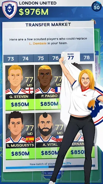 Idle Eleven - Soccer tycoon (Айдл Илевен)  [МОД Menu] Screenshot 4