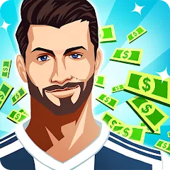 Взломанная Idle Eleven - Soccer tycoon (Айдл Илевен)  [МОД Menu] - полная версия apk на Андроид