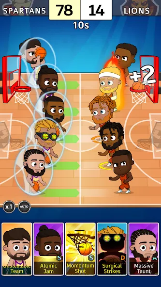 Idle Five Basketball tycoon (Айдл Файв Баскетбольный тайкун)  [МОД Много денег] Screenshot 4