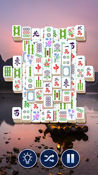 Mahjong Club - Solitaire Game  [МОД Много денег] Screenshot 2