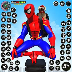 Скачать взлом Miami Superhero: Spider Games  [МОД Много монет] - полная версия apk на Андроид