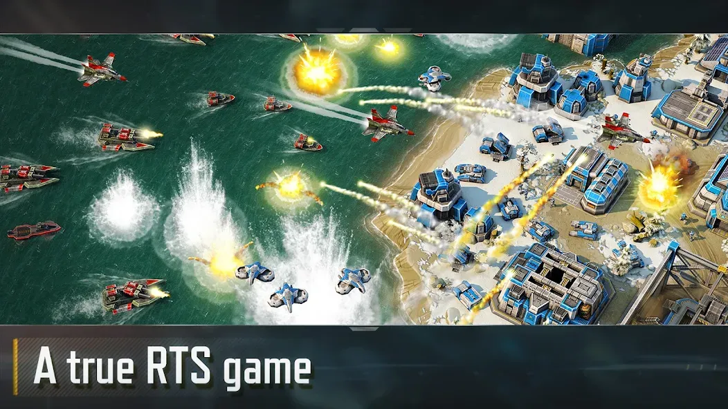 Art of War 3:RTS strategy game (Арт оф Вар 3)  [МОД Unlocked] Screenshot 1