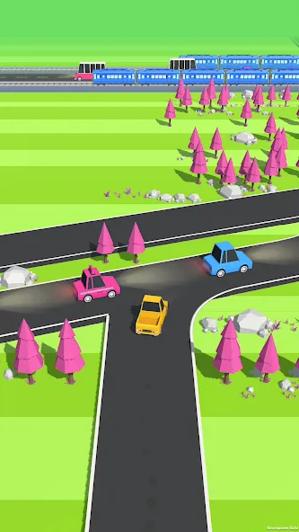 Traffic Run!: Driving Game  [МОД Unlimited Money] Screenshot 5