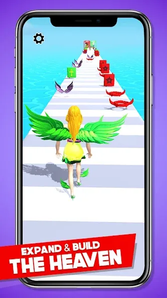 Heaven Life Rush! Paradise Run  [МОД Много монет] Screenshot 2