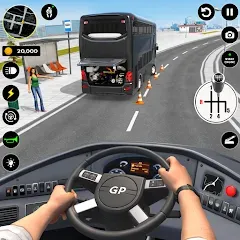 Скачать взлом Bus Simulator : 3D Bus Games (Бас Драйвинг Симулятор ПВП Игра)  [МОД Unlimited Money] - стабильная версия apk на Андроид