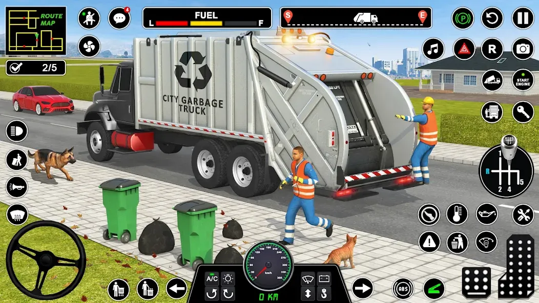 Truck Driving Games Truck Game (Трак Драйвинг игры Трак игра)  [МОД Много денег] Screenshot 3