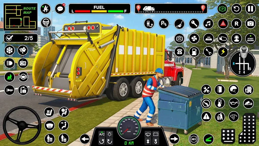 Truck Driving Games Truck Game (Трак Драйвинг игры Трак игра)  [МОД Много денег] Screenshot 4