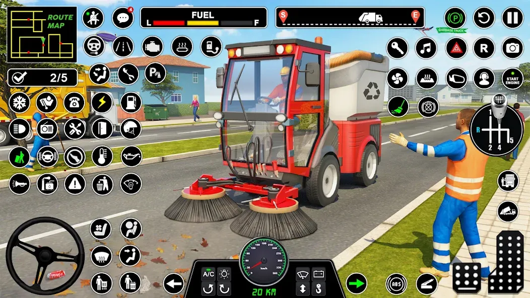 Truck Driving Games Truck Game (Трак Драйвинг игры Трак игра)  [МОД Много денег] Screenshot 5