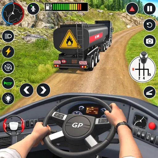 Oil Truck Games: Driving Games  [МОД Mega Pack] Screenshot 1