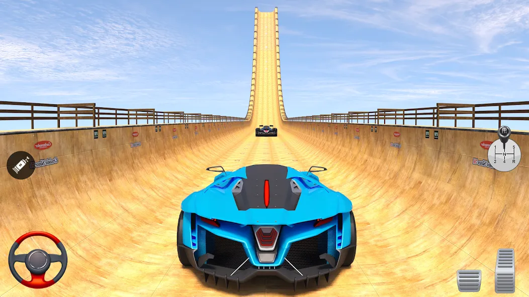 Superhero Car: Mega Ramp Games (Рамп Кар Гейм)  [МОД Бесконечные деньги] Screenshot 4