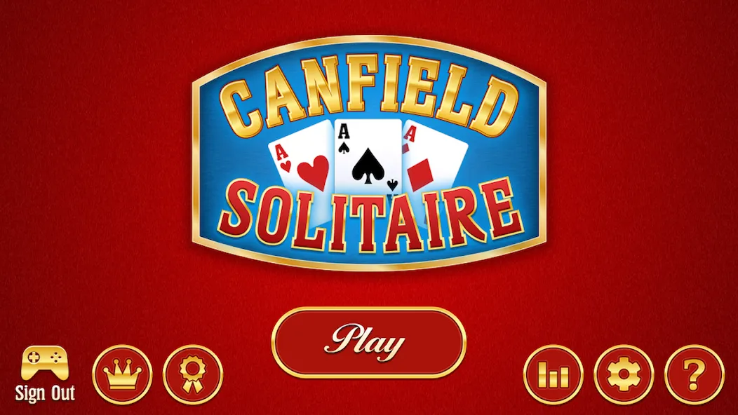 Canfield Solitaire (Кэнфилд пасьянс)  [МОД Много монет] Screenshot 4