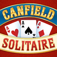 Скачать взломанную Canfield Solitaire (Кэнфилд пасьянс)  [МОД Много монет] - полная версия apk на Андроид