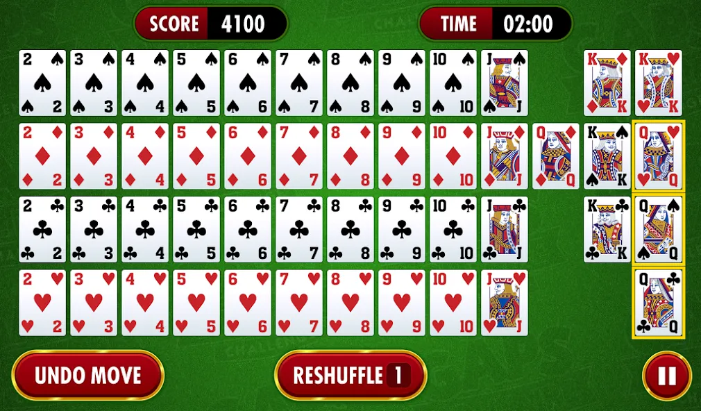 Gaps Solitaire Challenge (Гапс Солитер Челлендж)  [МОД Все открыто] Screenshot 2