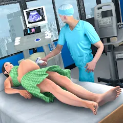 Взломанная Pregnant Games Mommy Simulator  [МОД Бесконечные монеты] - полная версия apk на Андроид