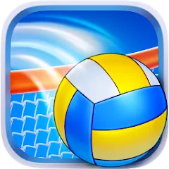 Взломанная Volleyball Champions 3D - Onli  [МОД Mega Pack] - последняя версия apk на Андроид