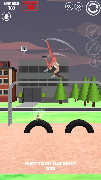 SWAGFLIP - Parkour Origins (СВАГФЛИП)  [МОД Бесконечные монеты] Screenshot 1