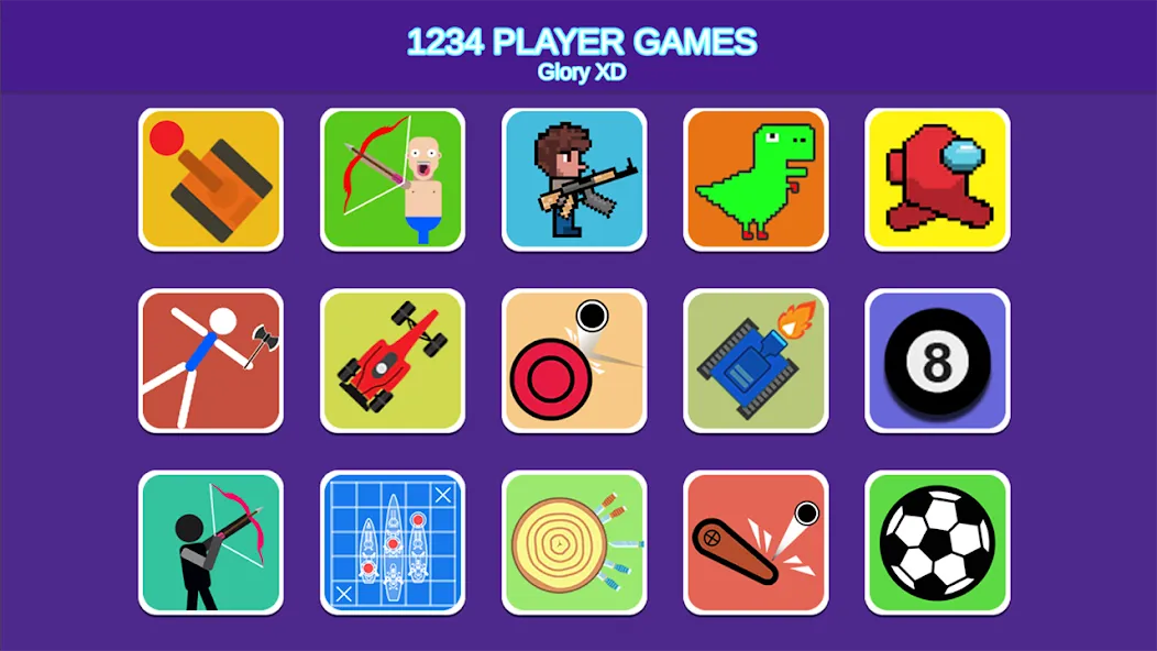 1234 Player Mini Game  [МОД Mega Pack] Screenshot 1