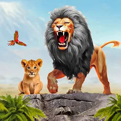 Скачать взломанную Ultimate Lion Simulator Game (Лайон Симулятор)  [МОД Unlimited Money] - последняя версия apk на Андроид