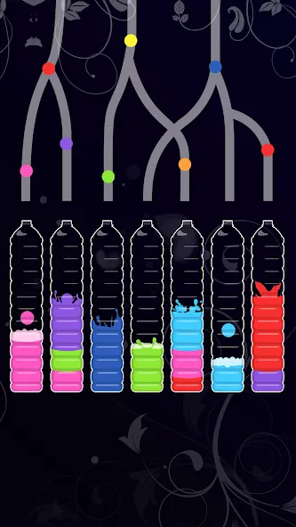 Water Sort - Color Puzzle Game (Уотер Сорт)  [МОД Меню] Screenshot 3