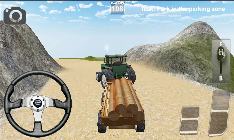 Tractor Farming Simulator 3D  [МОД Бесконечные монеты] Screenshot 3