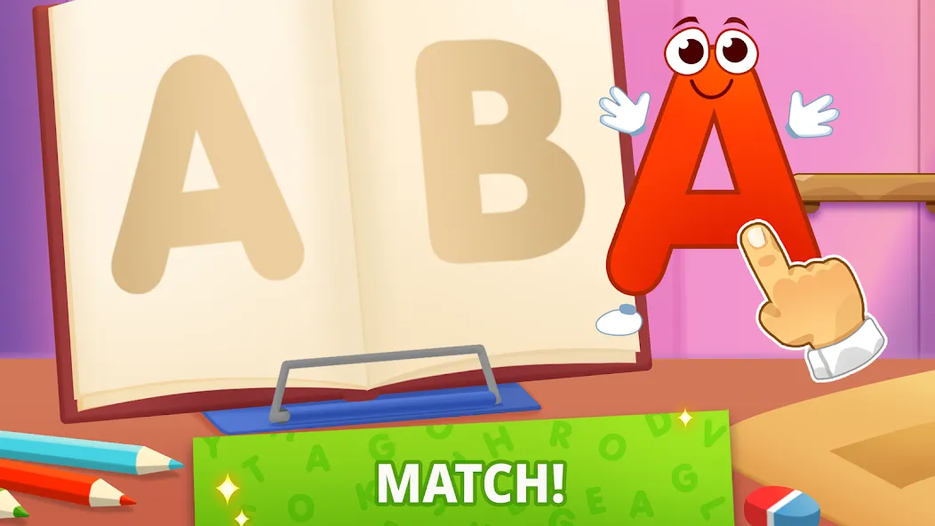 ABC kids! Alphabet, letters  [МОД Все открыто] Screenshot 2