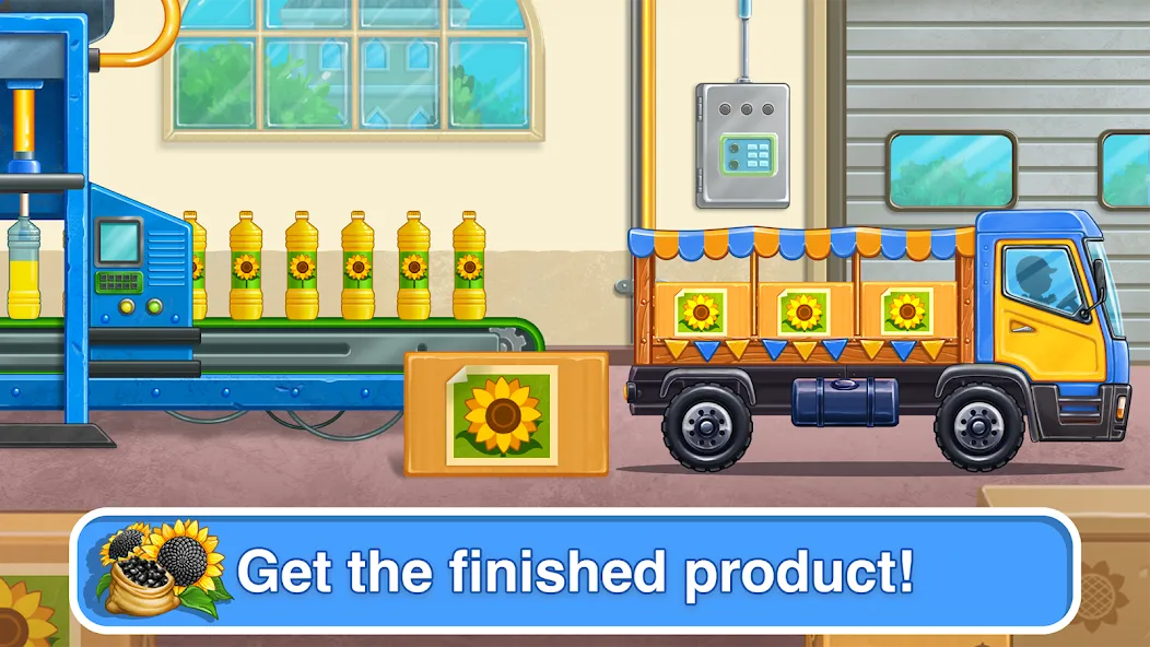 Tractor, car: kids farm games  [МОД Unlocked] Screenshot 4